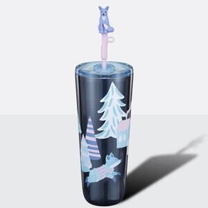 Starbucks Winter Wonderland Limited Capsule Collection & Fox Straw Cold Cup 24oz